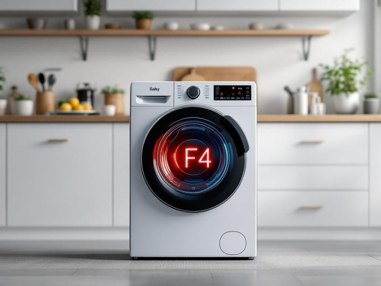 Solución al Error F4 en Lavadoras Balay