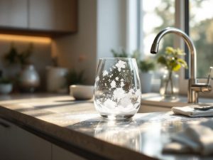 Solución a restos blancos en vasos de lavavajillas